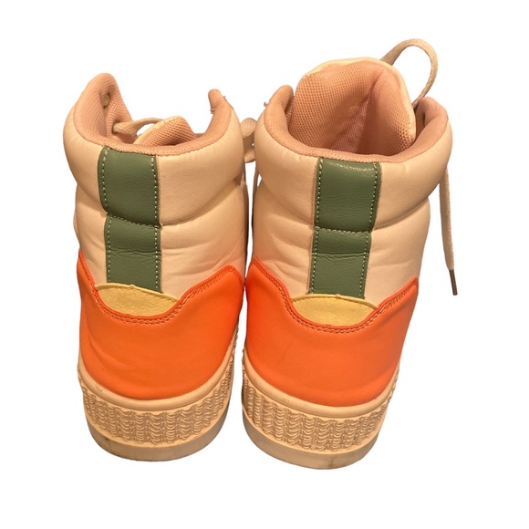 SHEIN color block high top sneakers - Picture 4 of 5